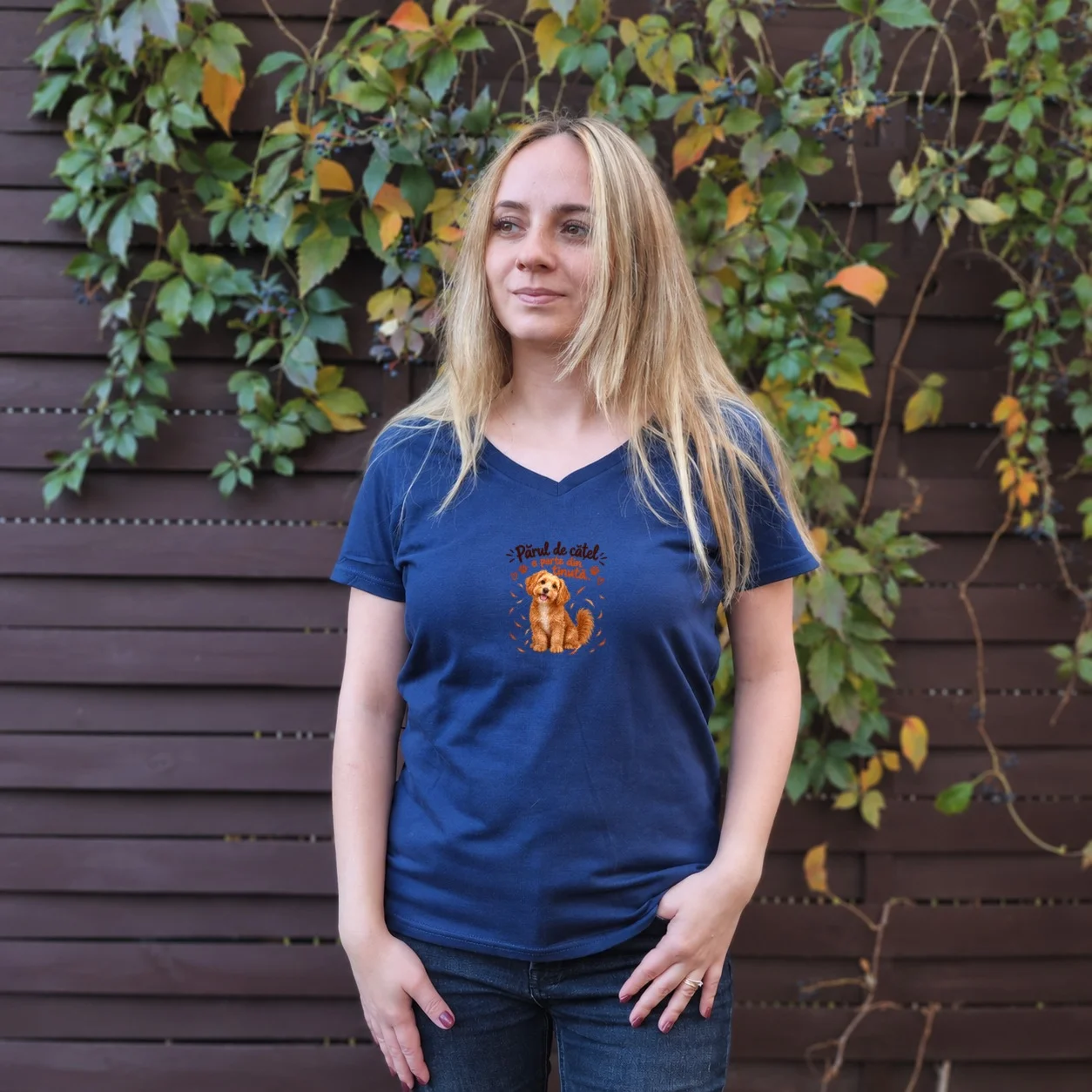 Tricou Fitted Părul de Cățel.. — cadou personalizat PetGifts