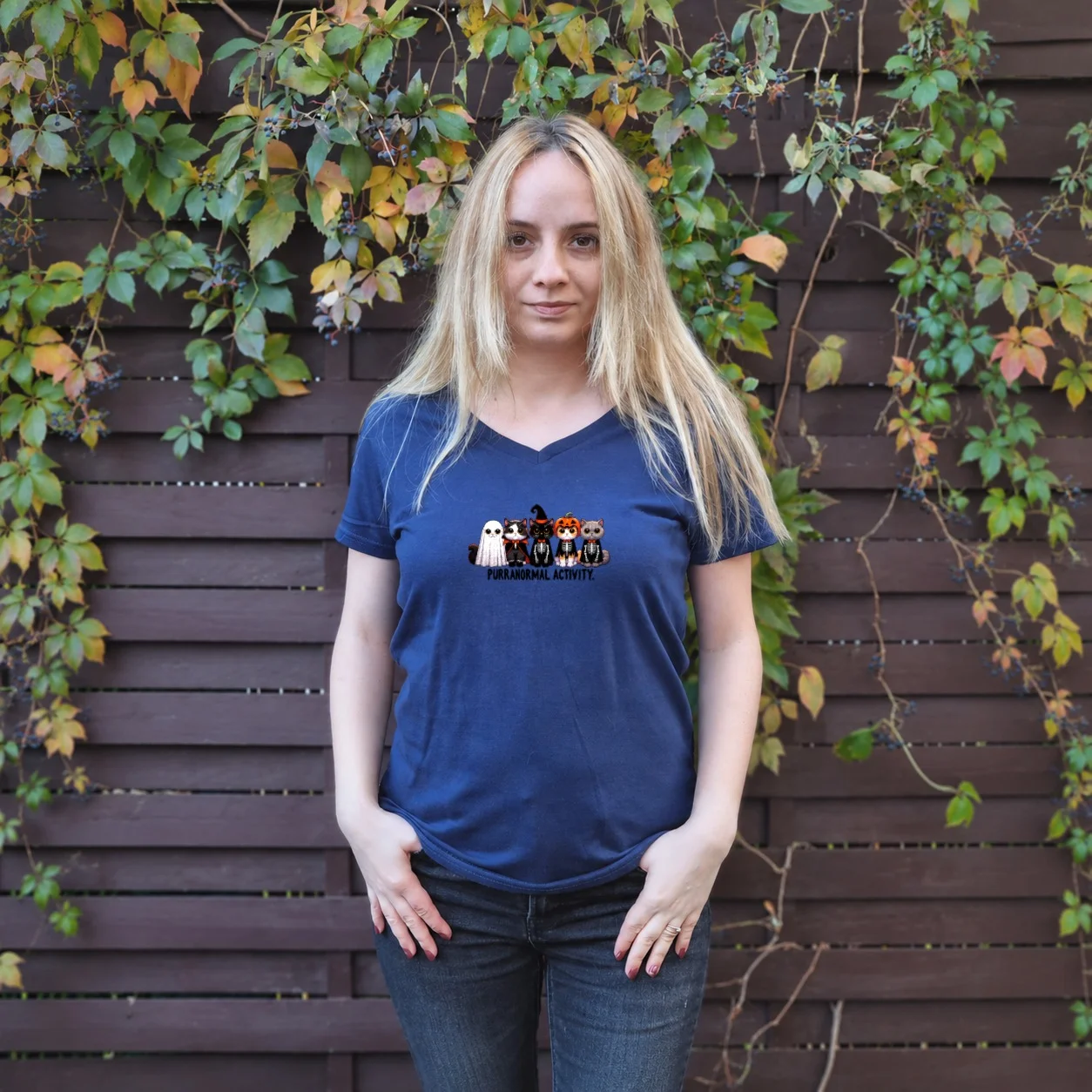 Tricou Fitted Purranormal Activity — cadou personalizat PetGifts