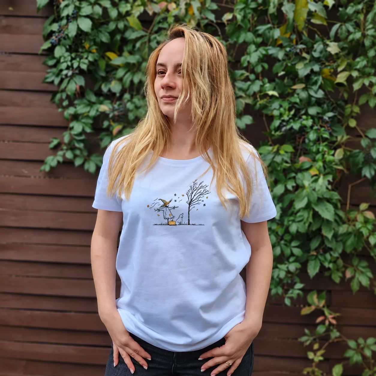 Tricou Regular Halloween Autumn Scarecrow