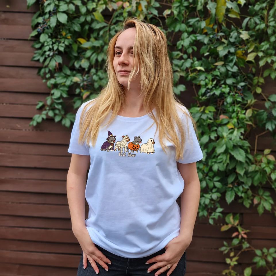 Tricou Regular Halloween Pit Boo