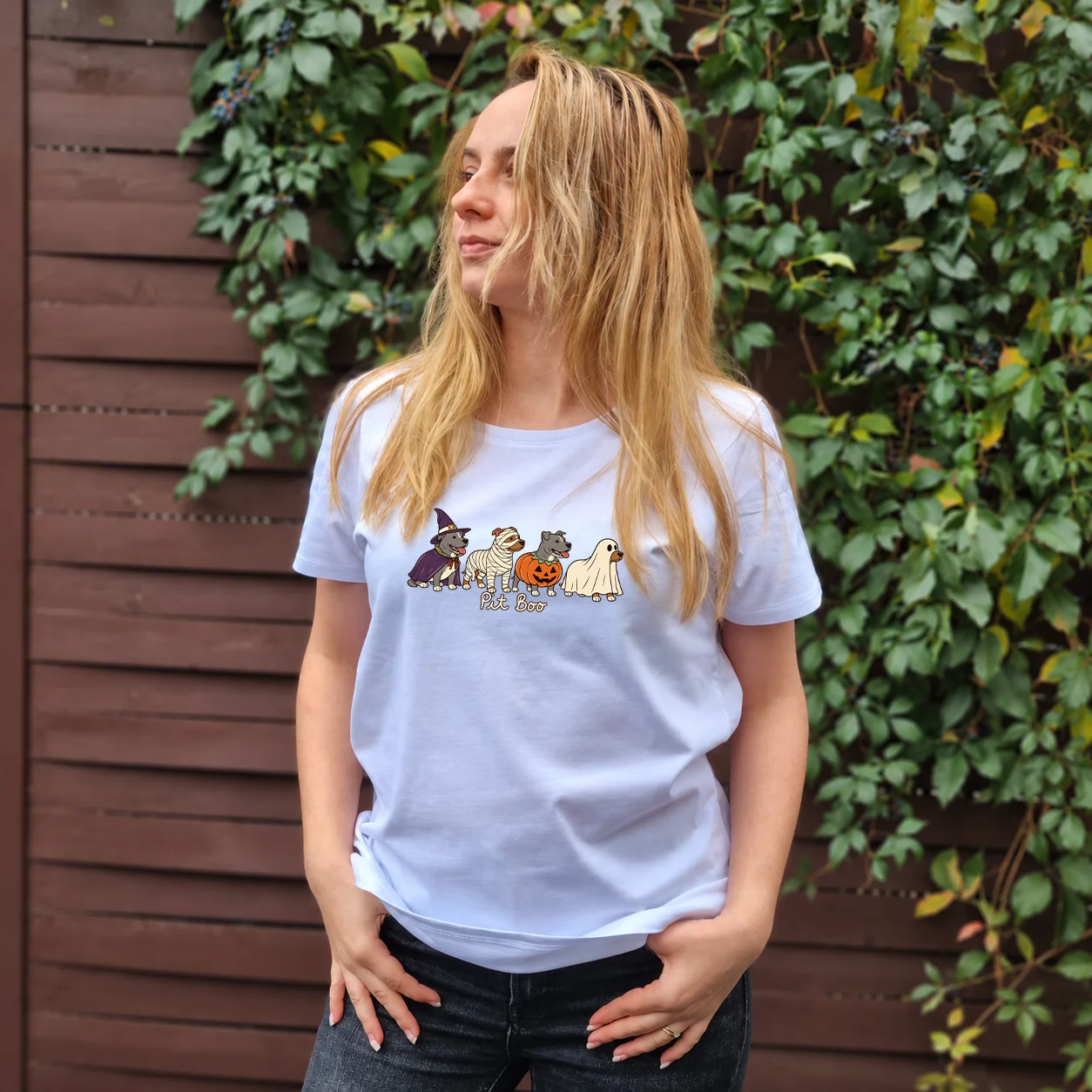 Tricou Regular Halloween Pit Boo