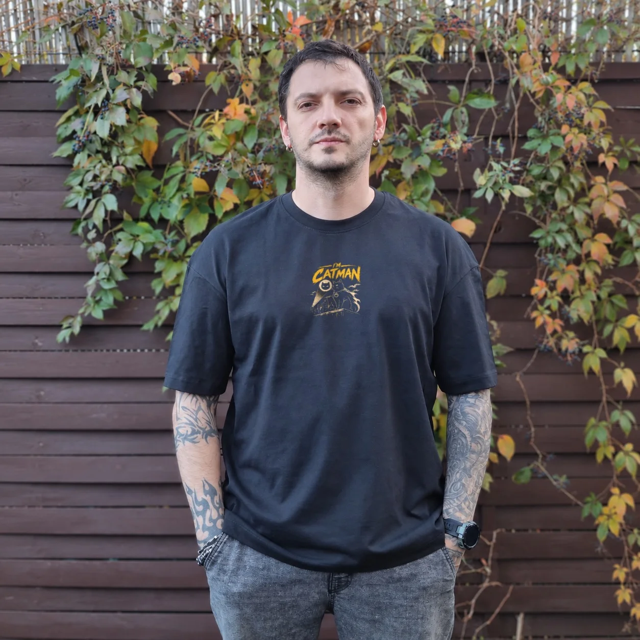 Tricou Oversize I'm Catman