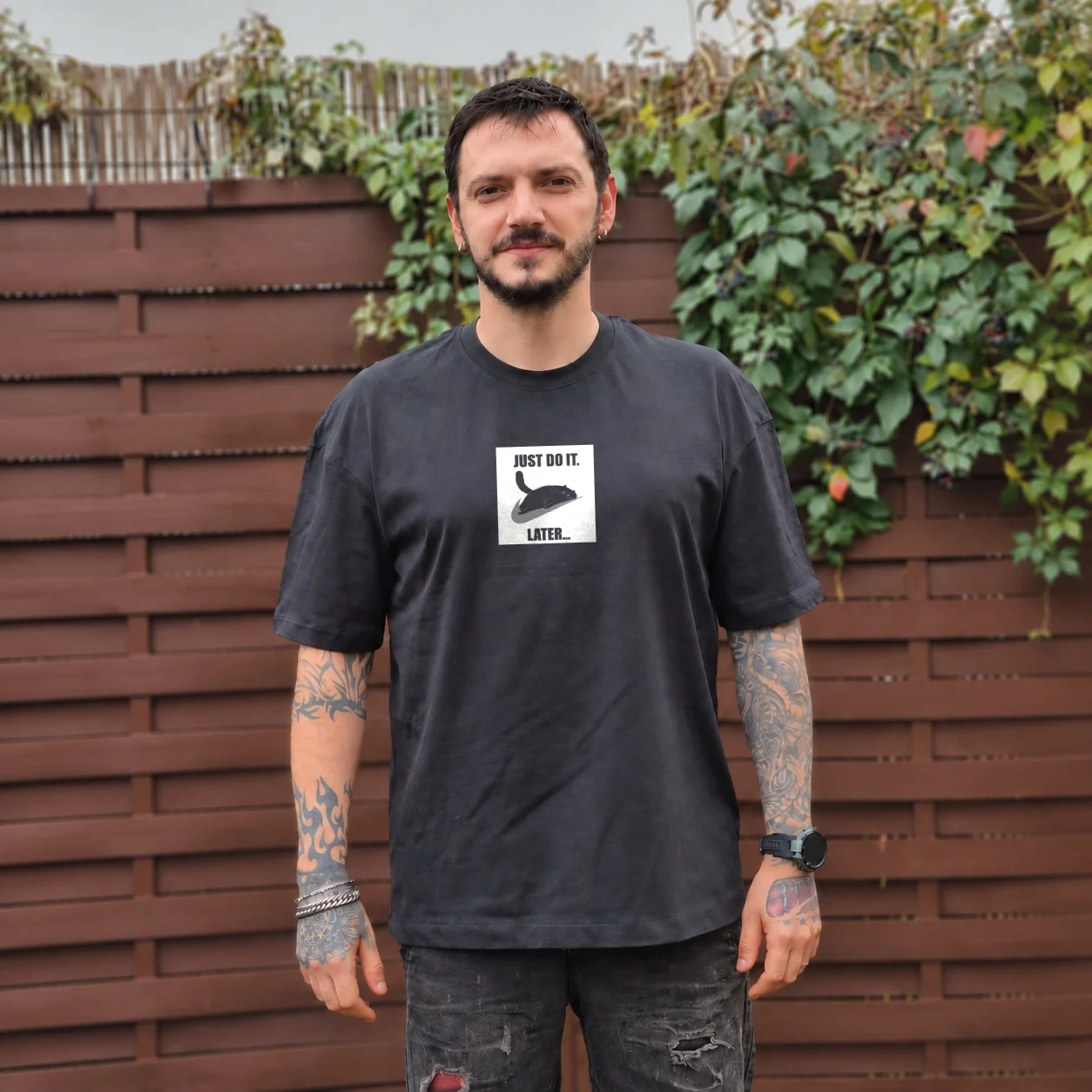 Tricou Oversize Just Do It Later