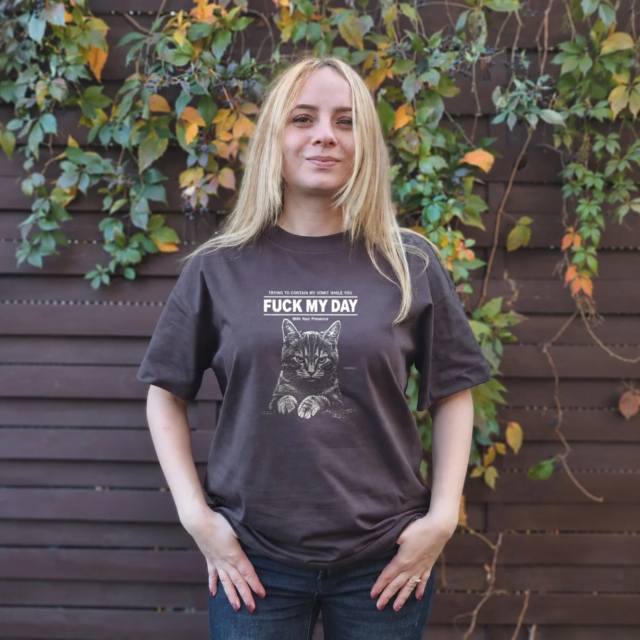 Tricou Oversize Not Today — cadou personalizat PetGifts