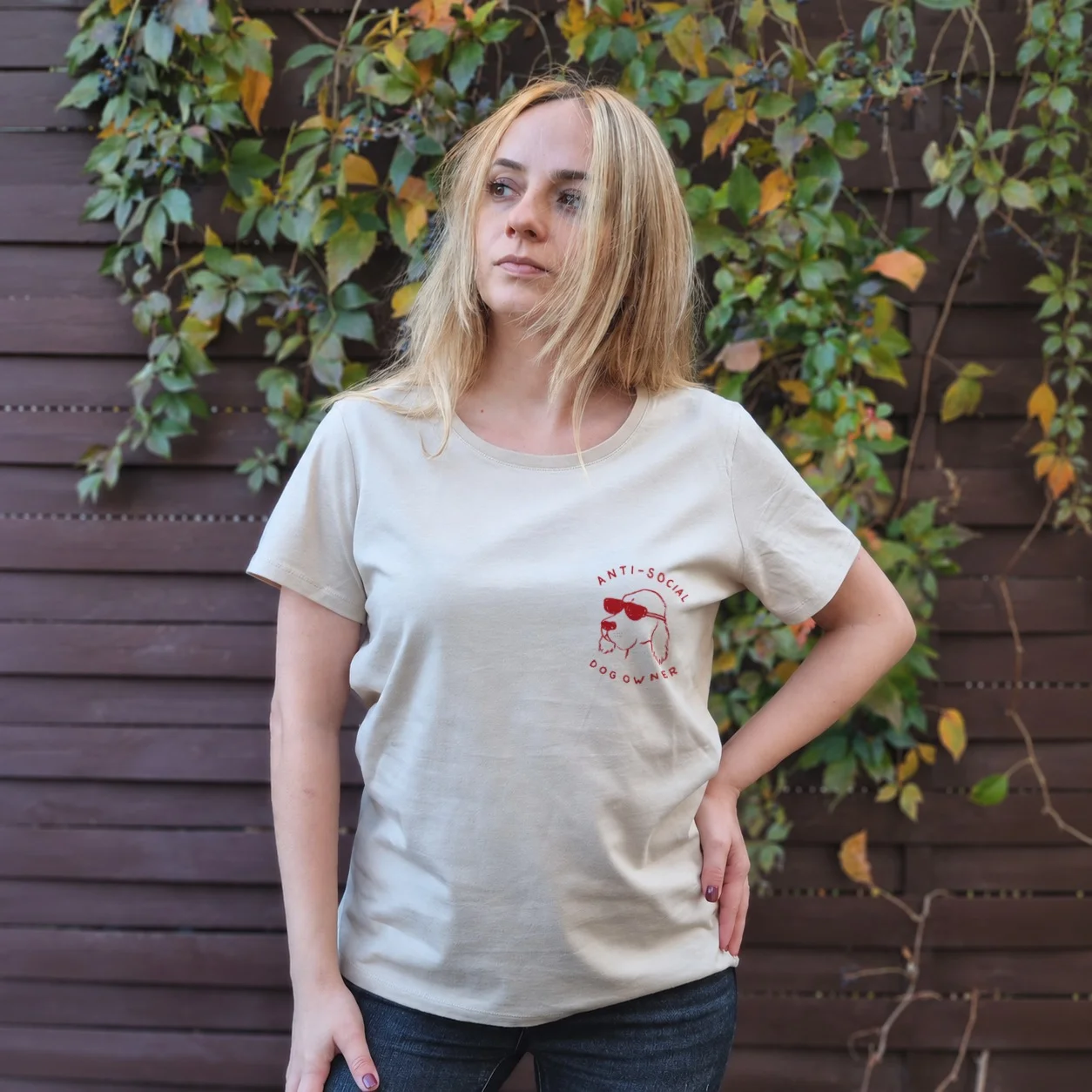 Tricou Regular Anti-Social Dog Owner — cadou personalizat PetGifts