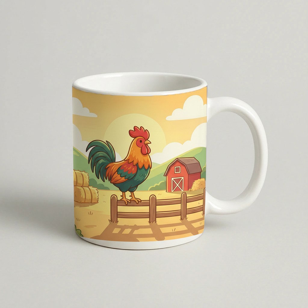 Cană Rooster