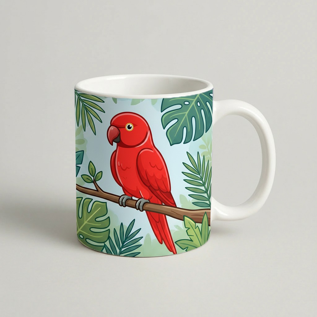 Cană Red Indian Ringneck