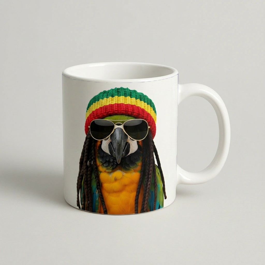 Cană Jamaican Parrot