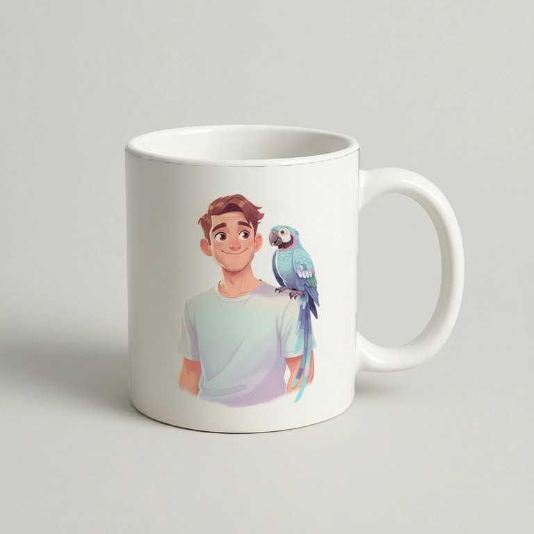 Cană Parrot friend