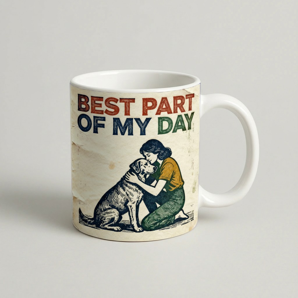 cana best part of my day - animated — cadou personalizat PetGifts