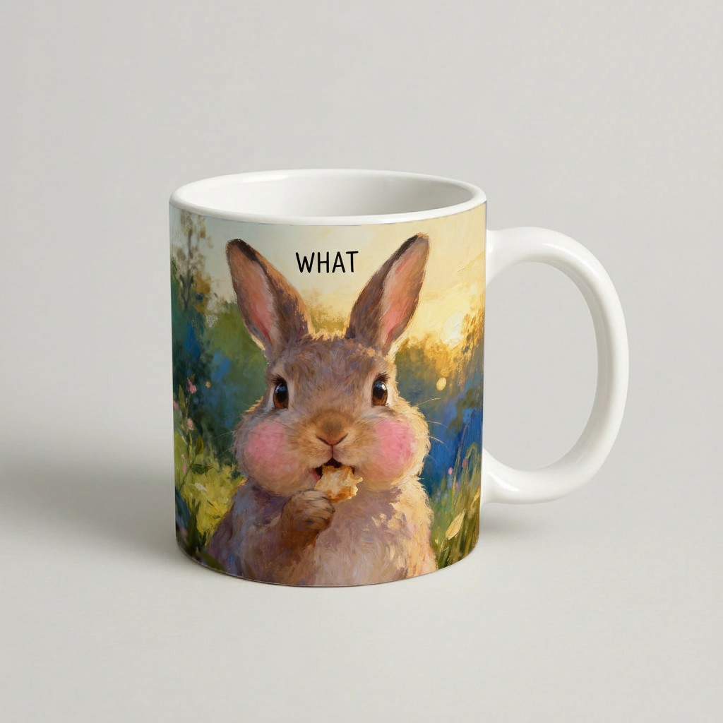 Cană Bunny Wait - Fantasy
