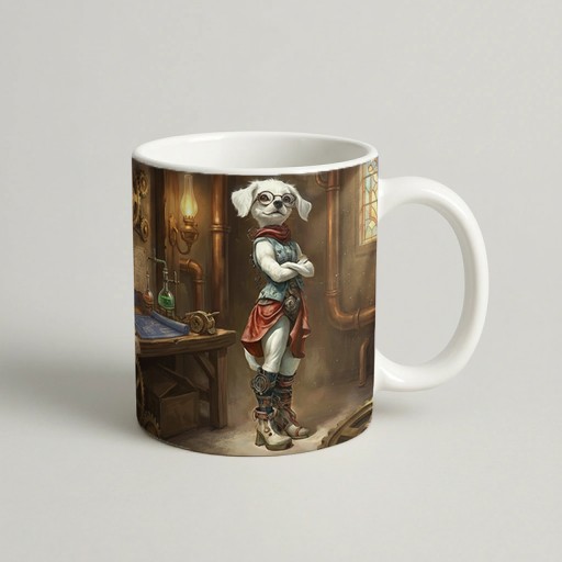 cana Maltese Steampunk — cadou personalizat PetGifts