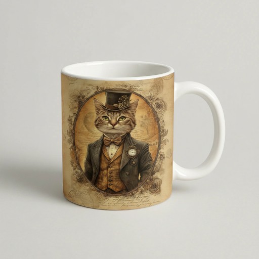 cana tabby cat The Clockmaker