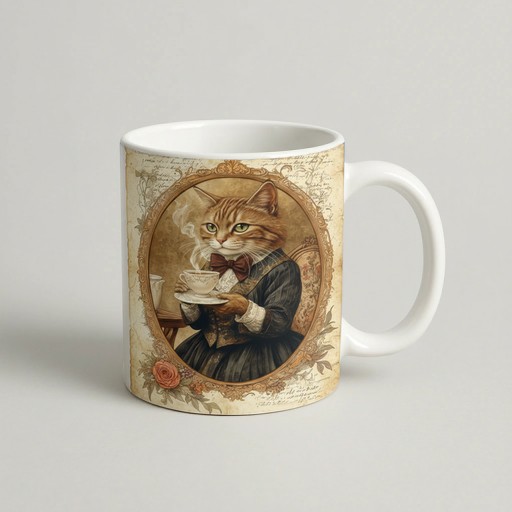 cana orange cat Afternoon Tea 2